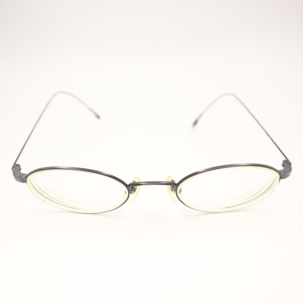 Calvin Klein CK143 528 Eyeglasses 47-20-140 Oval Brown Made in Japan FRAMES ONLY